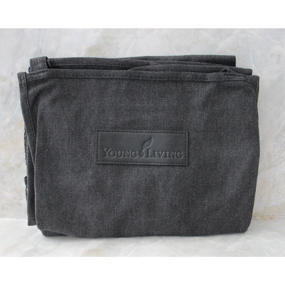 Young Living Apron Adjustable Strap Front Pockets Grey NWOT